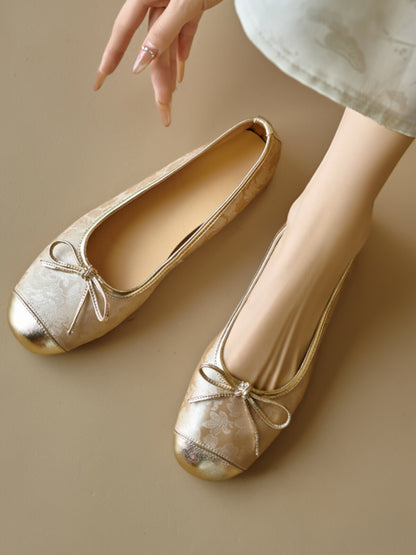 Orthopedic Balance Elegant Comfort Ballet Flats – Lightweight Slip-On Everyday Shoes