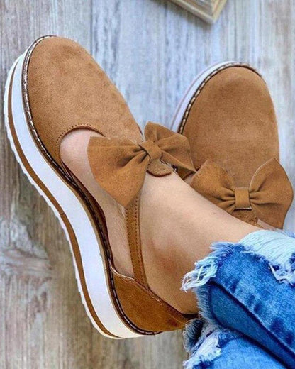 Dorothy | Women’s Orthopedic Casual Slip-On Bow Loafers