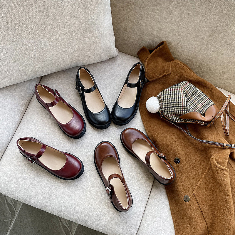 Orthopedic Balance Women's Shoes - Shallow Buckle Comfort