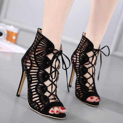 Orthopedic Balance Unique Lace-Up Pumps For Unparalleled Style