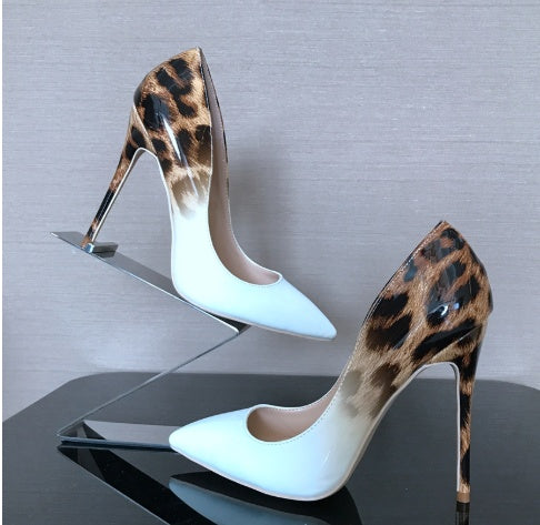 Orthopedic Balance Sexy Leopard Print High Heels: Unique Elegance And Boldness