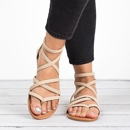 Gracie | Women’s Flat Sandals with Orthopedic Arch Support