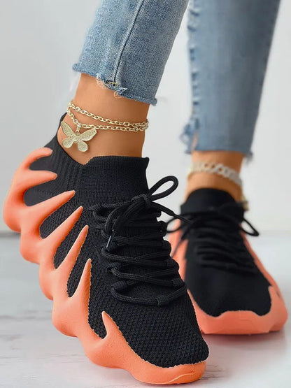 Kavya | Unisex Orthopedic Wave Sole Sneakers with Breathable Mesh