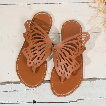 Orthopedic Balance Vintage Summer Sandals With Butterfly Wings - Unique And Lightweight