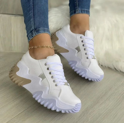Orthopedic Balance Lace-Up Sport Sneakers - Unique Style And Comfort