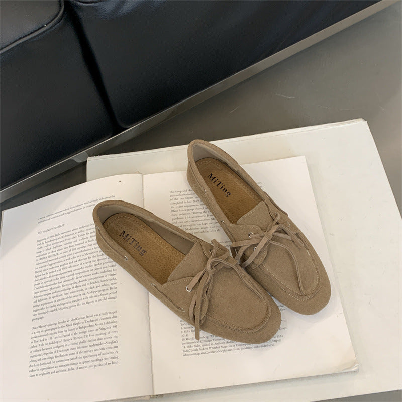 Orthopedic Balance Retro Low-Top Shoes With Round Toe - Unique Style