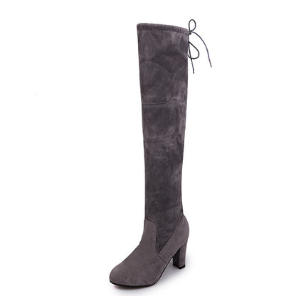 Cassy | High Heel Knee High Boots