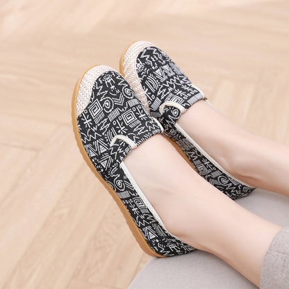 Jovita | Women’s Orthopedic Boho Espadrille Slip-On Flats