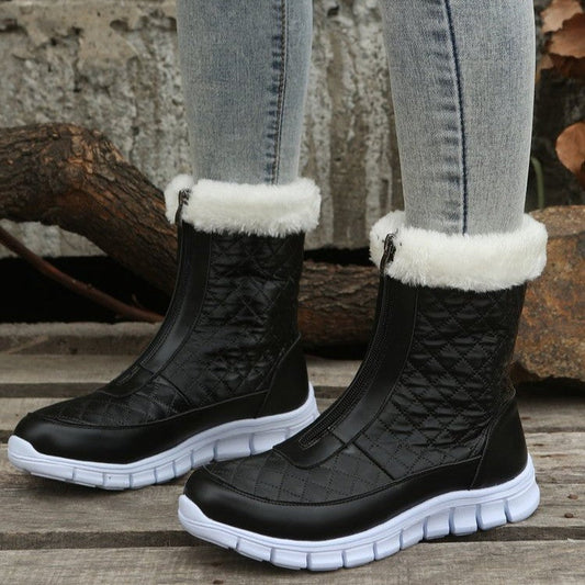 Orthopedic Balance Winter Boots - Warm Front Zipper Design