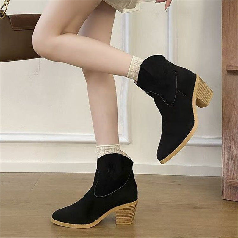 Orthopedic Balance Retro Bootie - Sock-Like Cuff Support