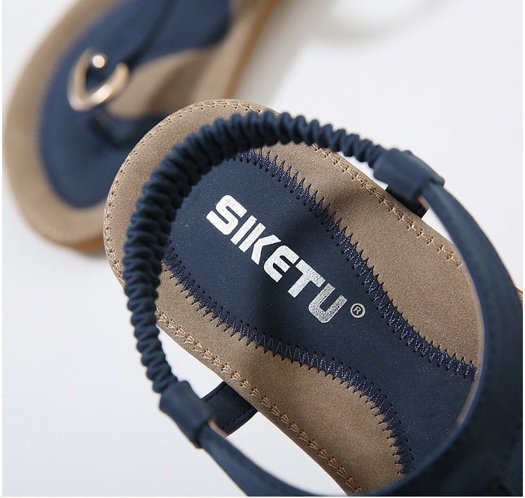 Orthopedic Balance Flat Heel Sandals - Summer Elegance And Comfort