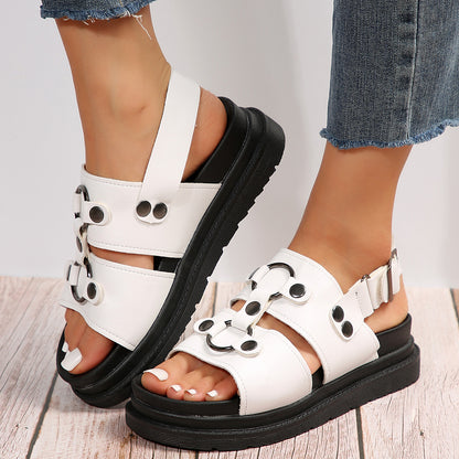 Orthopedic Balance Double-Buckle Comfort Sandals