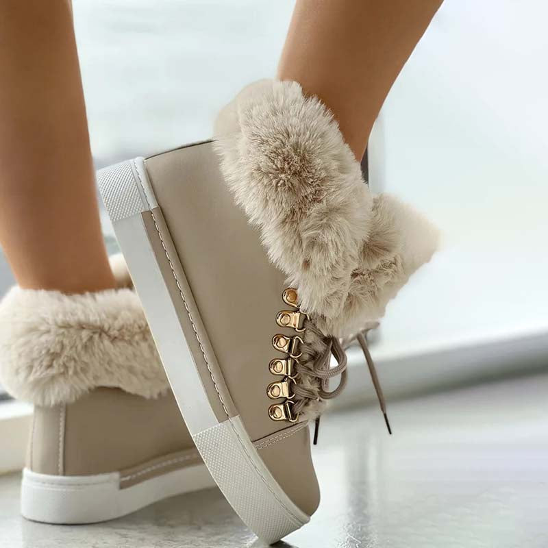 Hope | Women’s Orthopedic Winter Fur-Lined High-Top Sneakers