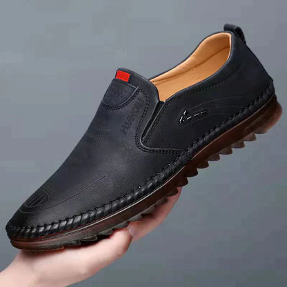 Aiden | Men’s Orthopedic Slip-On Leather Loafers with Anti-Slip Sole