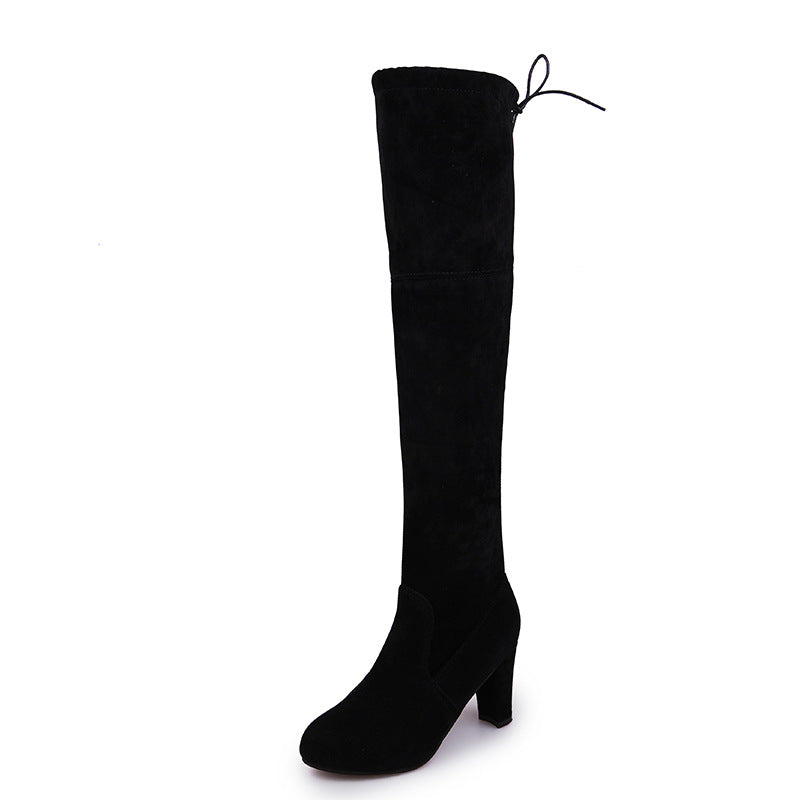 Cassy | High Heel Knee High Boots