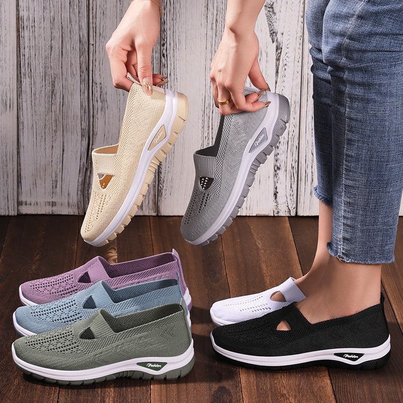 Orthopedic Balance Mesh Slip-On Shoes - Breathable Comfort