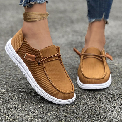 Orthopedic Balance | Women’s Slip-On Comfort Loafers – Lightweight Casual Walking Shoes