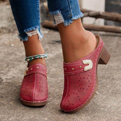 Orthopedic Balance Sandals - High Heel Comfort Clogs