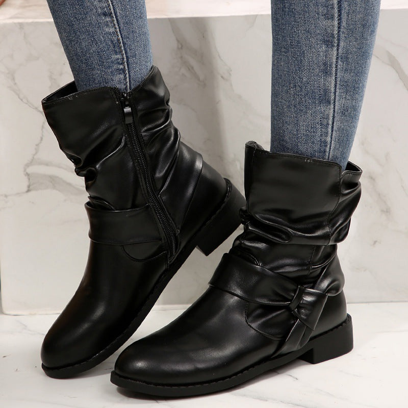 Orthopedic Balance Warm Plus Size Fleece-Lined Boots