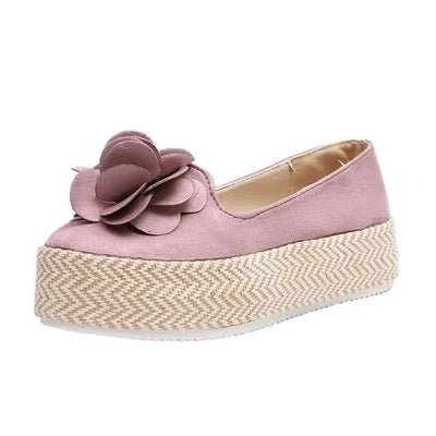 Orthopedic Balance Women’s Bow Platform Espadrille Flats – Lightweight Comfort Slip-On
