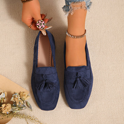 Orthopedic Comfort Ballet Flats – Soft Lightweight Everyday Slip-On Shoes