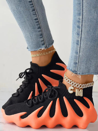 Kavya | Unisex Orthopedic Wave Sole Sneakers with Breathable Mesh