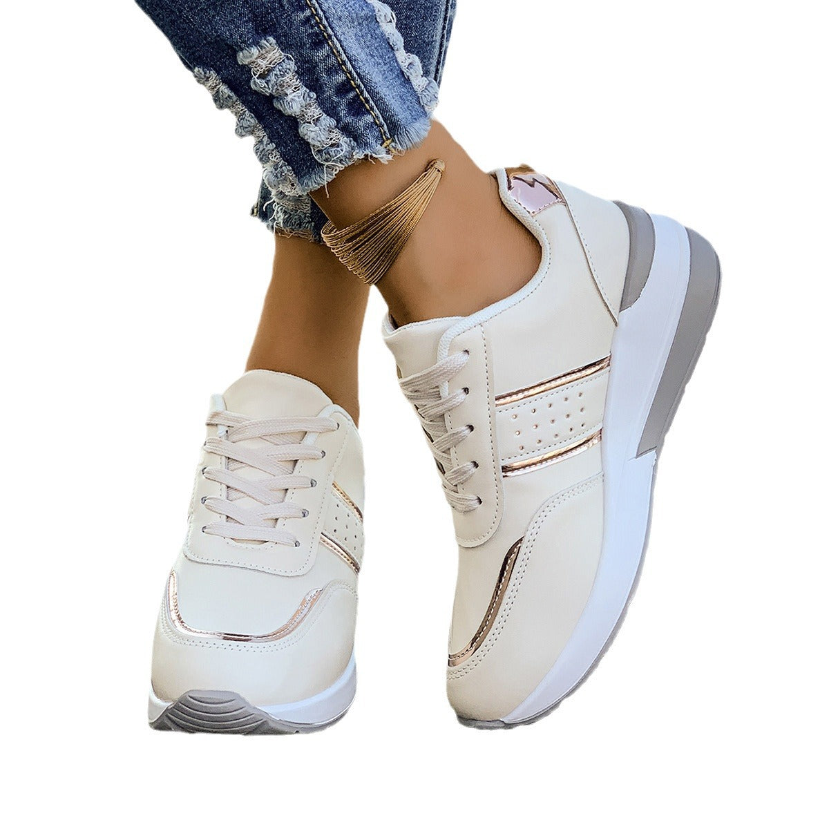 Orthopedic Balance Thick-Sole Sneakers - Unique And Comfortable Style