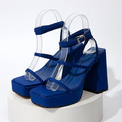 Orthopedic Balance Chunky Heel Sandals - Unique Summer Fashion