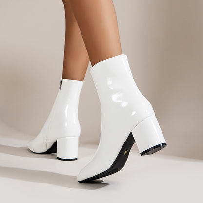 Mallory | Classic Block-Heel Ankle Boots