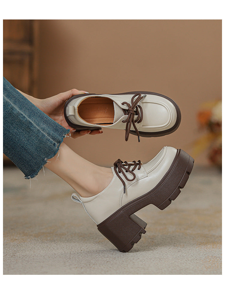 Orthopedic Balance Loafers - Chunky Sole, Thick Heel