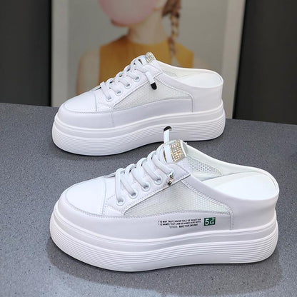Orthopedic Balance Thick Platform Casual Lace-Up Sneakers