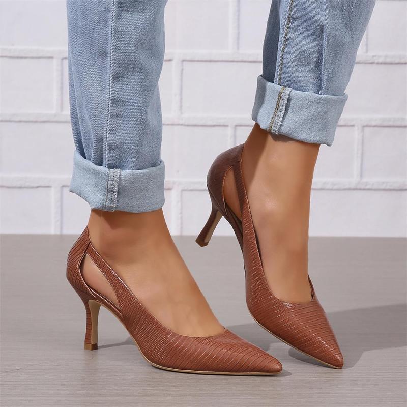 Women’s Pointed-Toe Slingback Heels