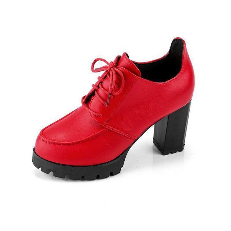 Orthopedic Balance Shoes With Unique Thick Heels And Platform