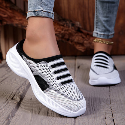 Brinley | Women’s Orthopedic Breathable Slip-On Walking Sneakers