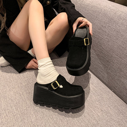 Honora | Women’s Orthopedic Platform Buckle Mule Clogs