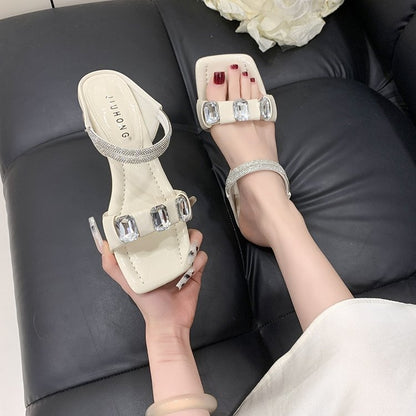 Orthopedic Balance | Studded Strap Platform Slide Sandals