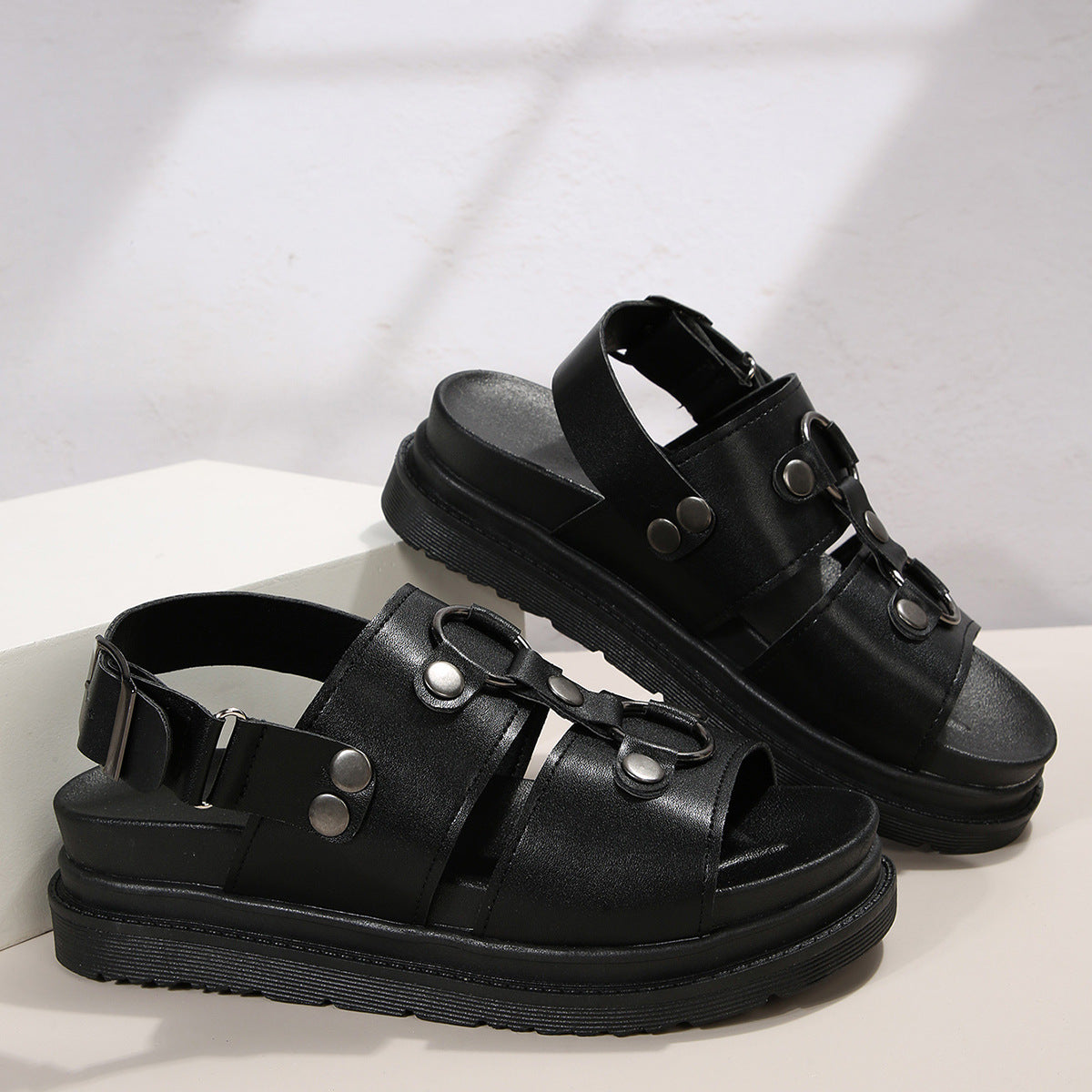 Orthopedic Balance Double-Buckle Comfort Sandals