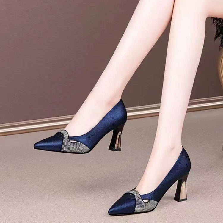 Orthopedic Balance Elegant Chunky Heel Pumps  - 