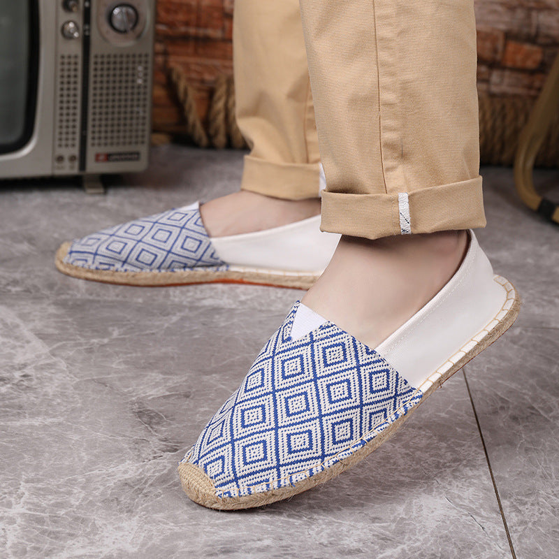 Orthopedic Balance Men and Women’s Espadrille Slip-On Flats – Breathable Casual Summer Shoes