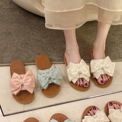 Mirabelle | Women’s Orthopedic Oversized Bow Slide Sandals