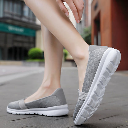 Orthopedic Lightweight Slip-On Shoes – Breathable Comfort Everyday Walking Flats