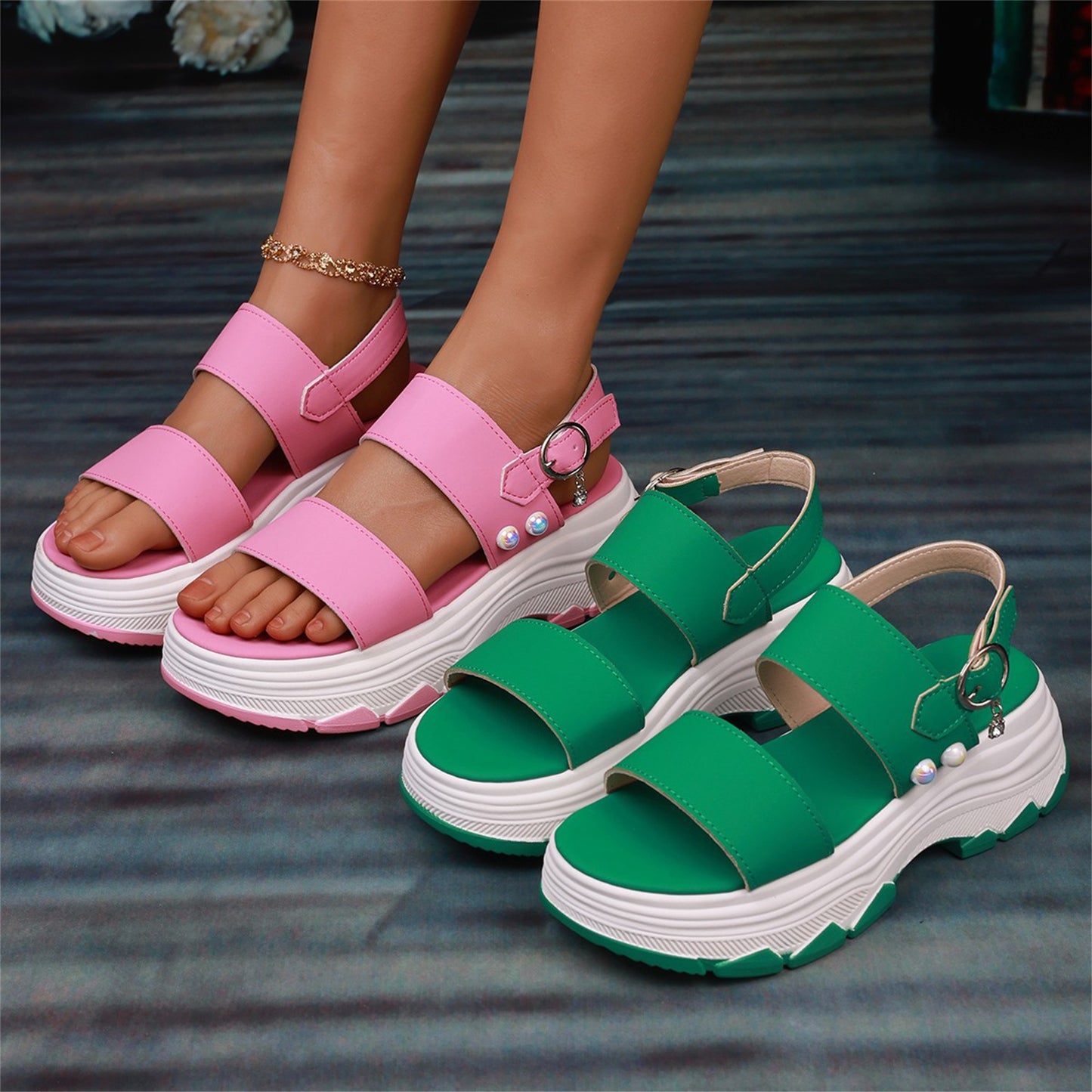 Orthopedic Platform Sport Sandals