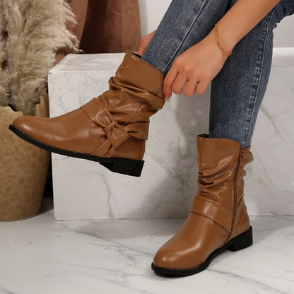 Orthopedic Balance Warm Plus Size Fleece-Lined Boots