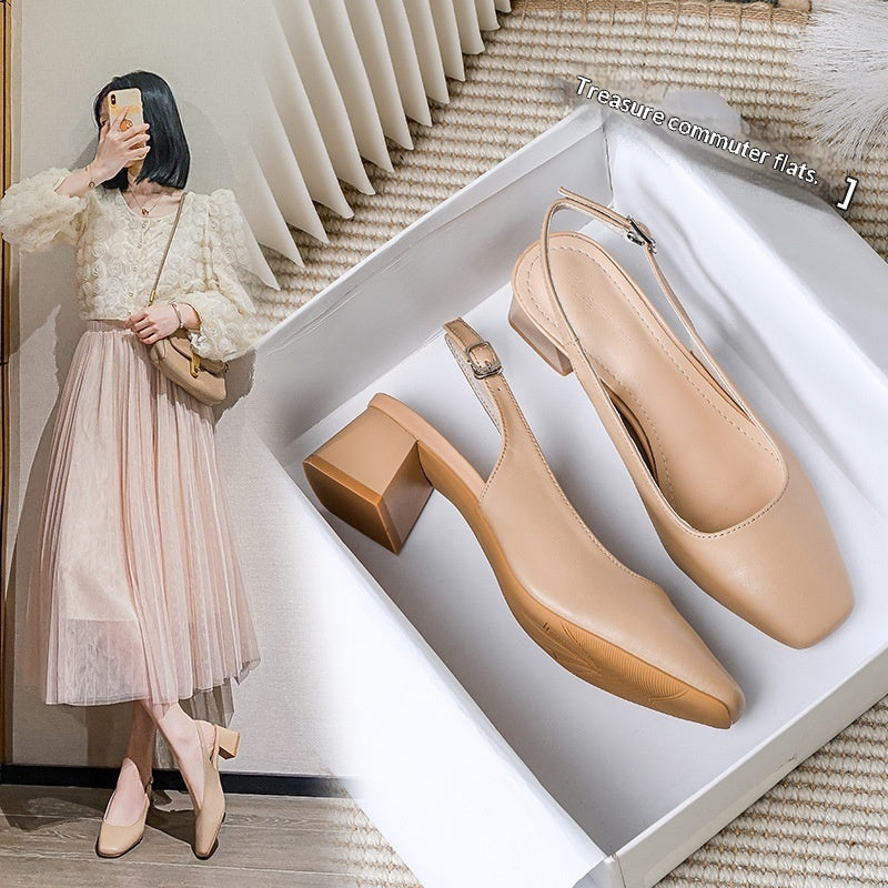 Orthopedic Balance Closed Sandals, French Style, Chic Summer