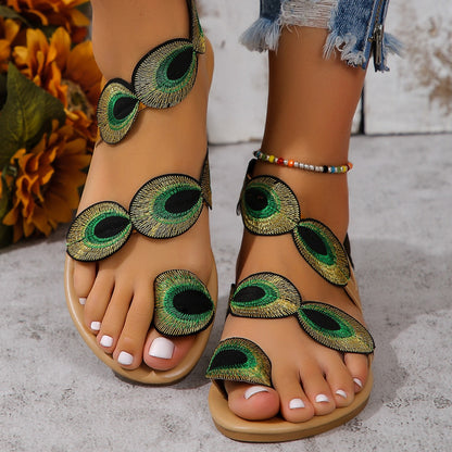 Orthopedic Balance Bohemian Gemstone Comfort Sandals