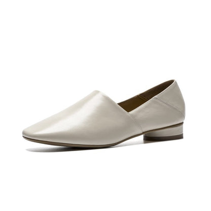 Orthopedic Balance Women's Flat Shoes - Square Toe Comfort