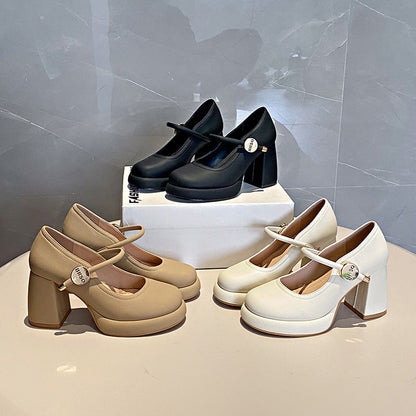 Orthopedic Balance Mary Jane Heels - Supportive Comfort
