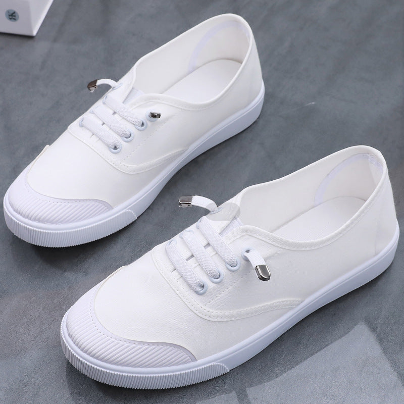 Orthopedic Balance Canvas Sneakers - Flat Sole Comfort