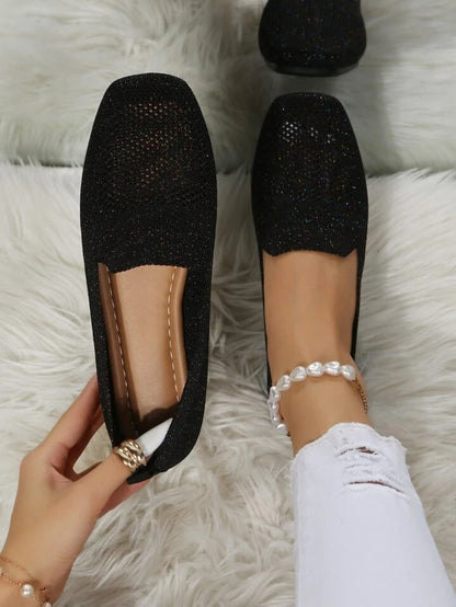 Amelia | Breathable Knit Slip-On Loafers with Orthopedic Cushioned Support