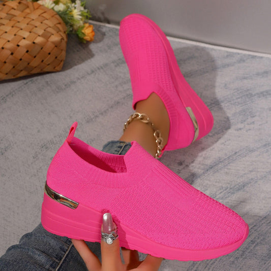 Orthopedic Balance Unique And Comfortable Casual Shoes In Flyknit Mesh